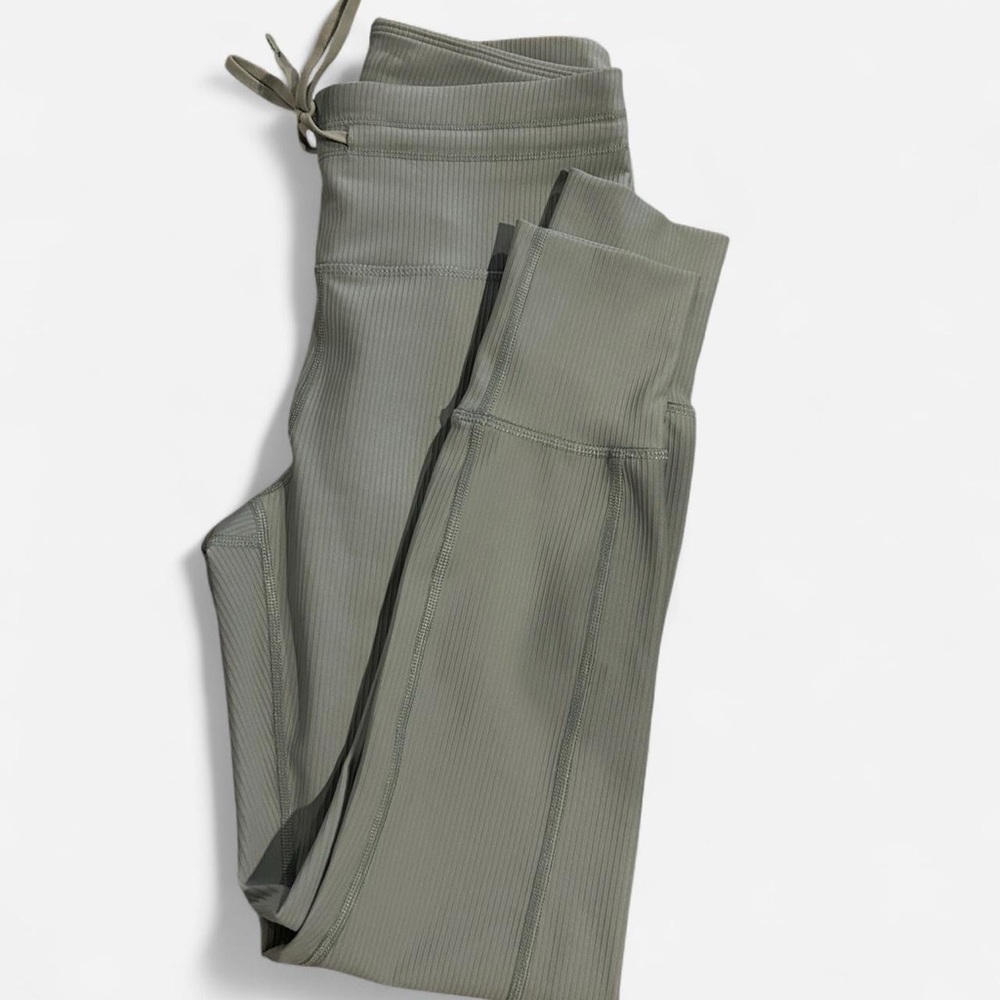 Yogalicious Sage Green High-Rise Leggings